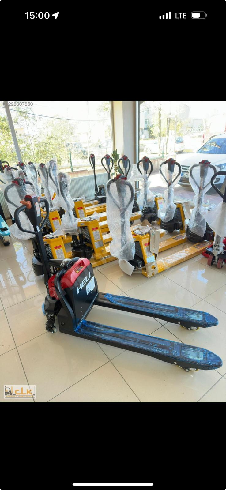 0 manuel ve elektrikli istif araci